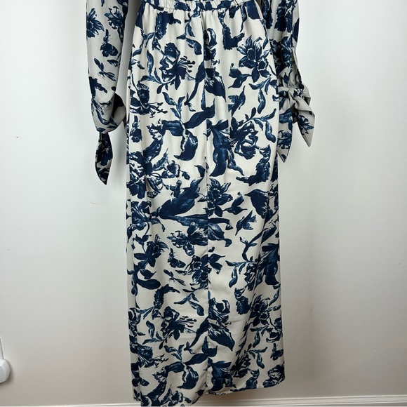 Kate & Mallory Abstract Floral Maxi Dress sz XS Bohemian ResortWear Fairy - Picture 6 of 11
